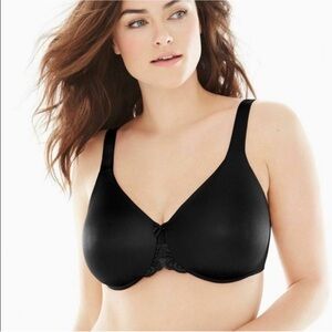 Soma Sensuous Sides Minimizer Underwire Bra Black 40D